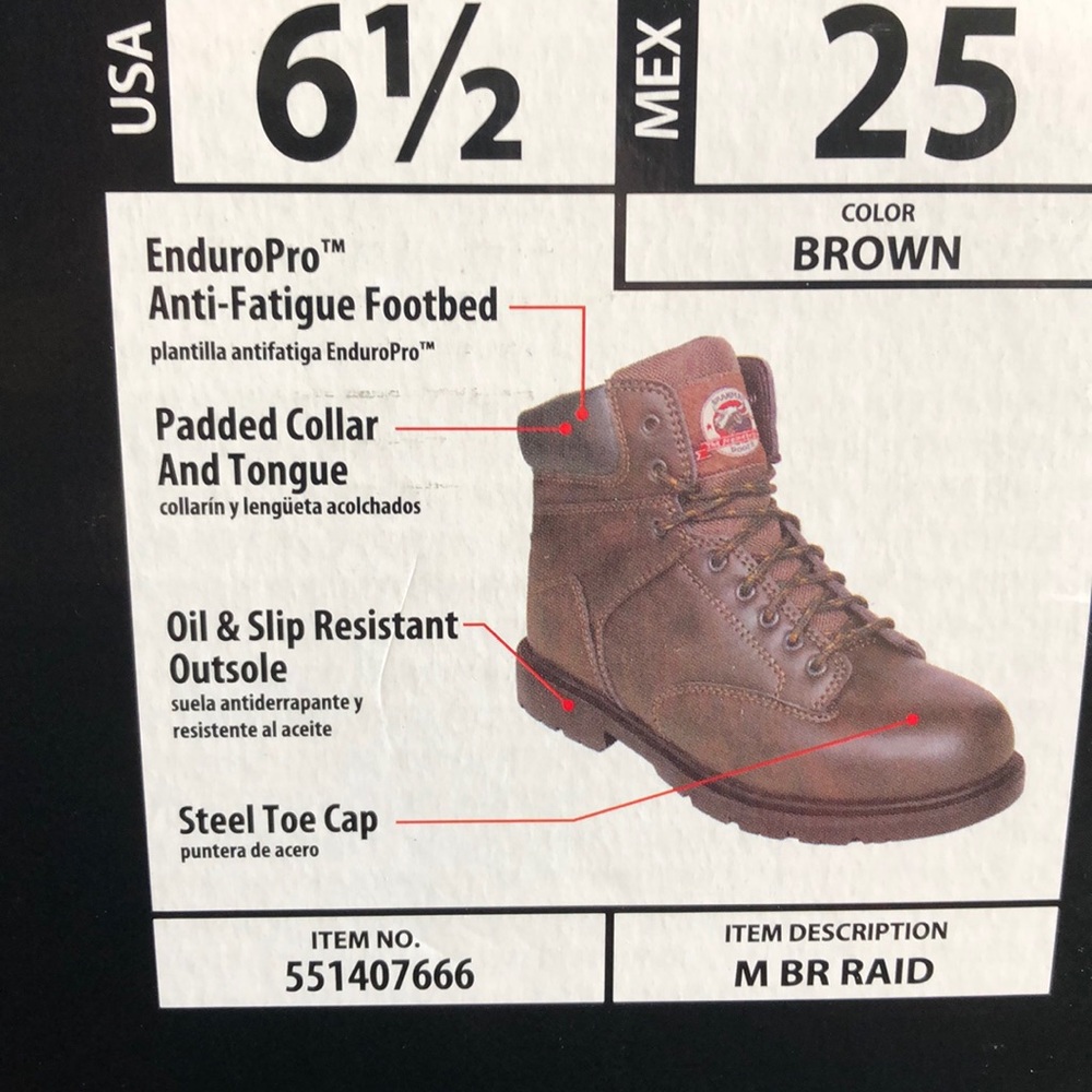 Brahma work boot - Picture 5 of 5